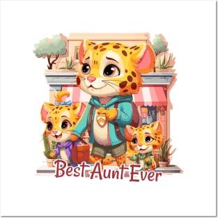 Best Aunt Ever Posters and Art